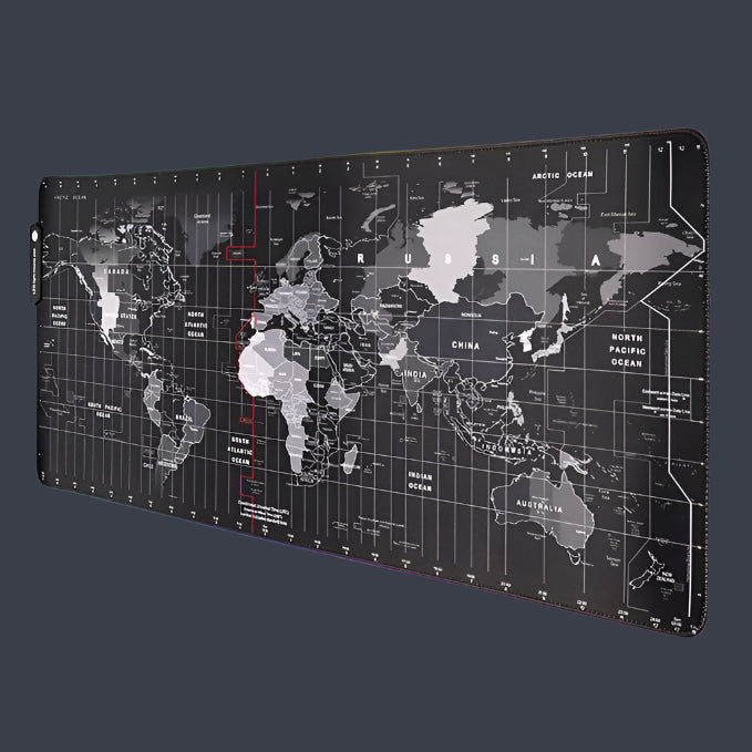 A World at Your Fingertips: The Practical Appeal of the World Map Mousepad
