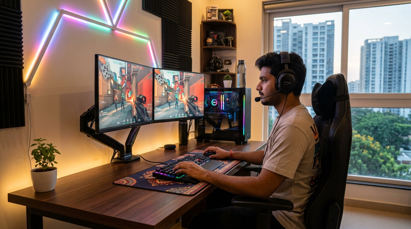 Master Your Space: Optimizing Your Gaming Setup for Peak Peripheral Performance & Gamer Health in India (2026)