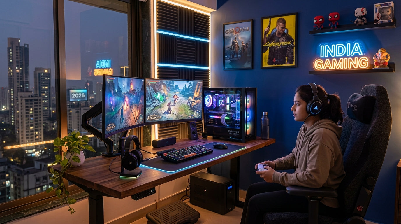 Craft Your Dream Gaming Den: Building an Immersive & Comfortable PC Setup in India (2026)