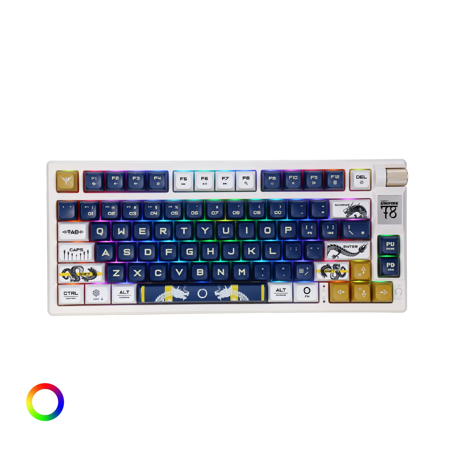 Unifire 78 wireless gaming keyboard