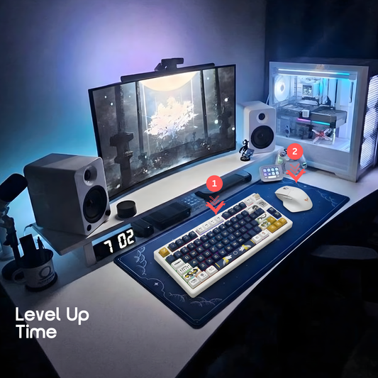 Rest Wireless Gaming Mouse-White + Unifire 78