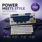 Unifire 78 Wireless Gaming Keyboard + Unifire 78 Topographic Edition Keycaps