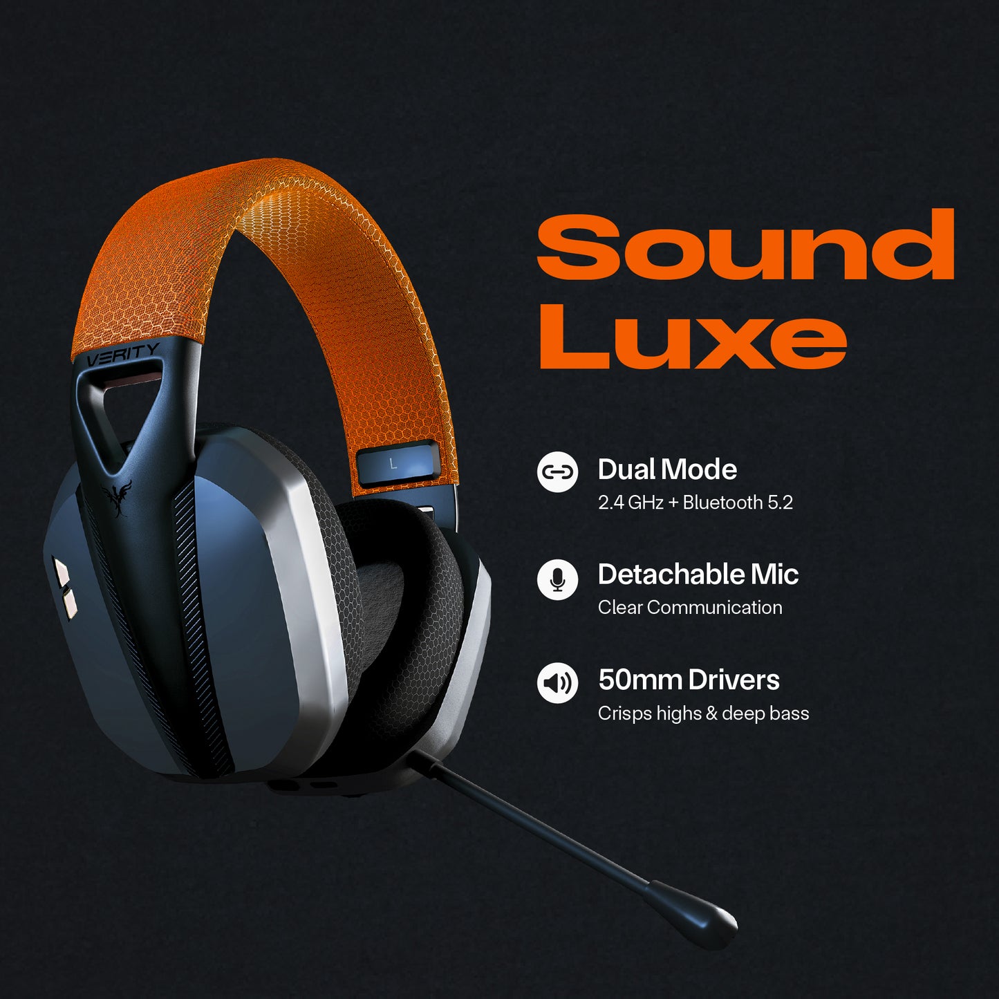 Verity Soundluxe Headphones
