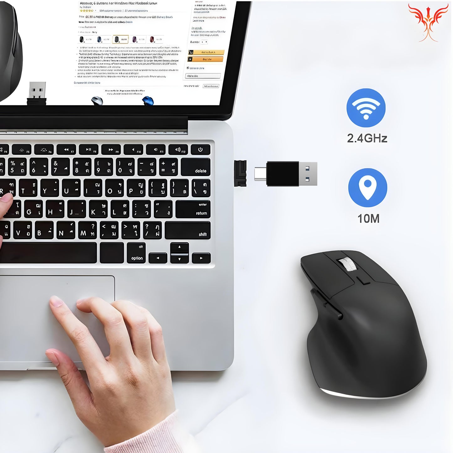 Rest Wireless Gaming Mouse