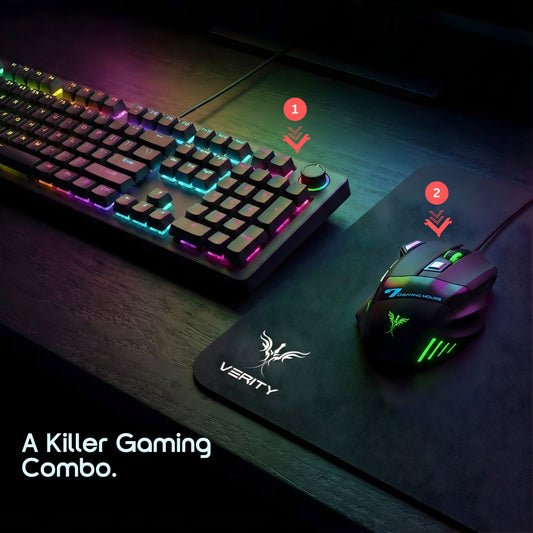 Verity Unifire 96 - Tri-Mode Wireless Mechanical Keyboard in India + Edge Gaming Mouse