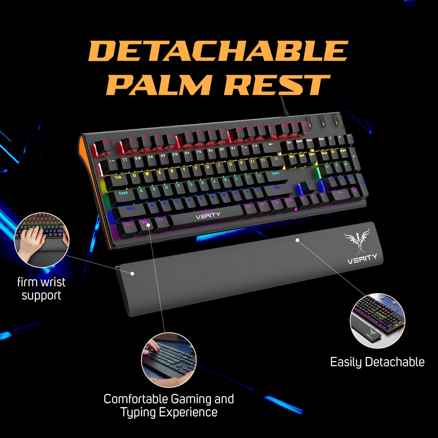 Verity Eclipse – Best RGB Mechanical Gaming Keyboard in India