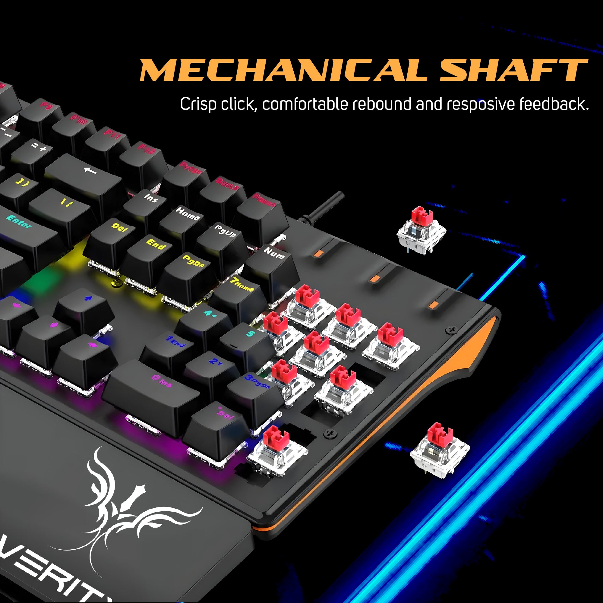 Verity Eclipse – Best RGB Mechanical Gaming Keyboard in India
