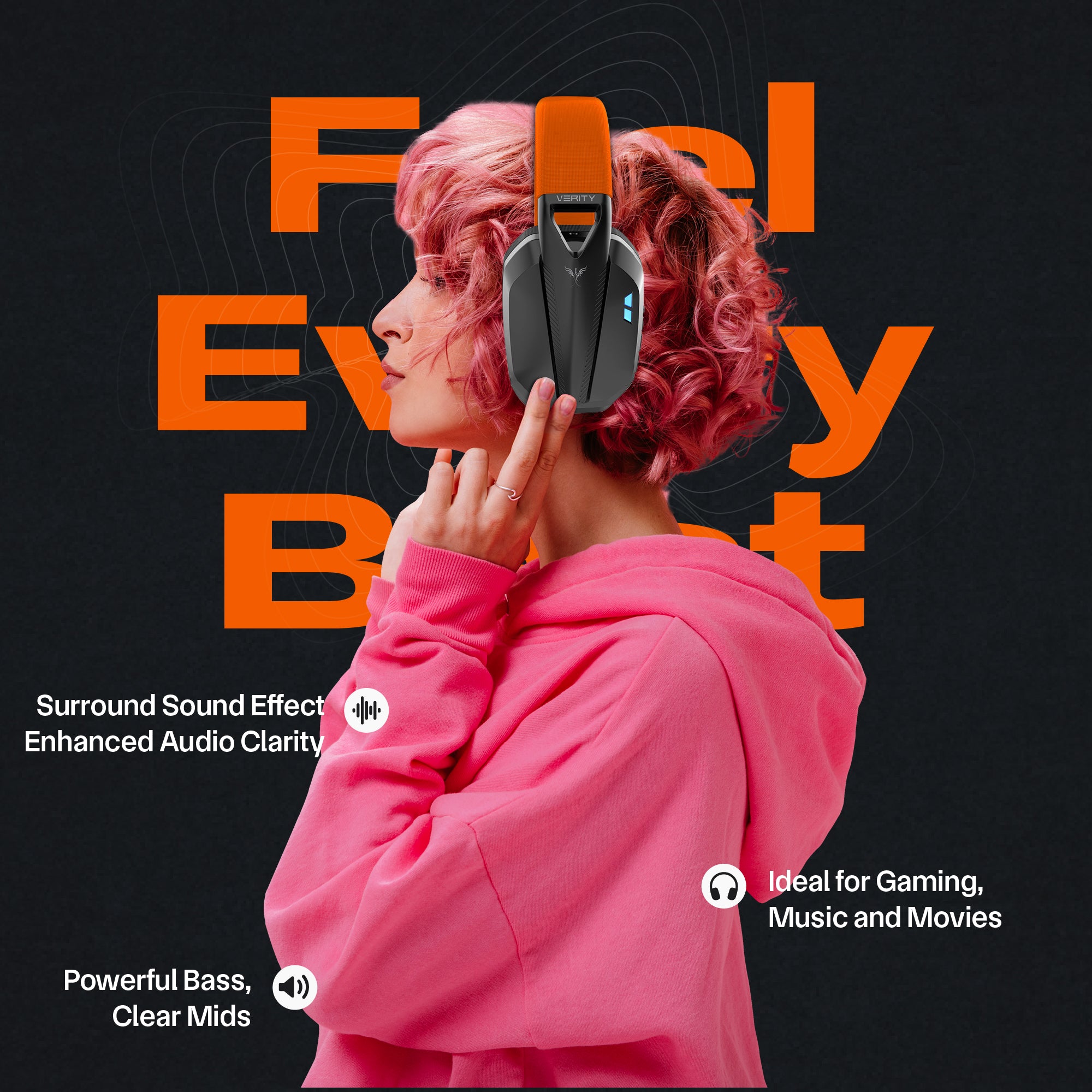 Verity Soundluxe Headphones
