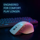 Rest Wireless Gaming Mouse-White