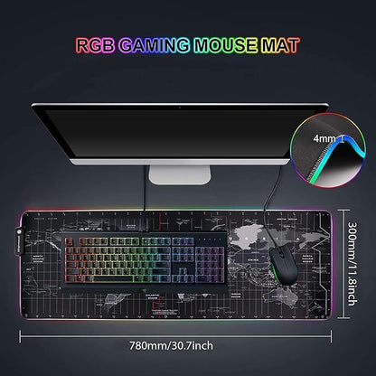 World Map Mouse Pad