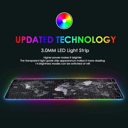 World Map Mouse Pad