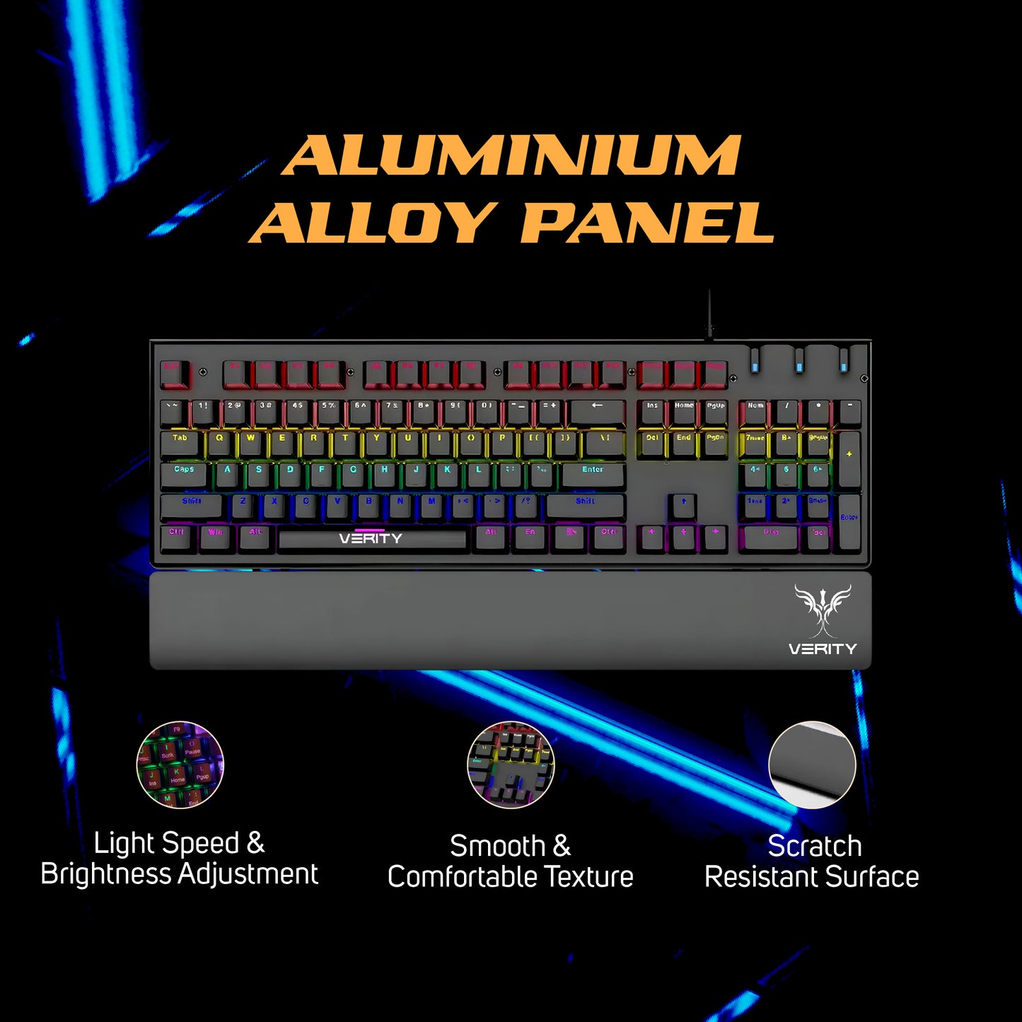 Verity Eclipse – Best RGB Mechanical Gaming Keyboard in India