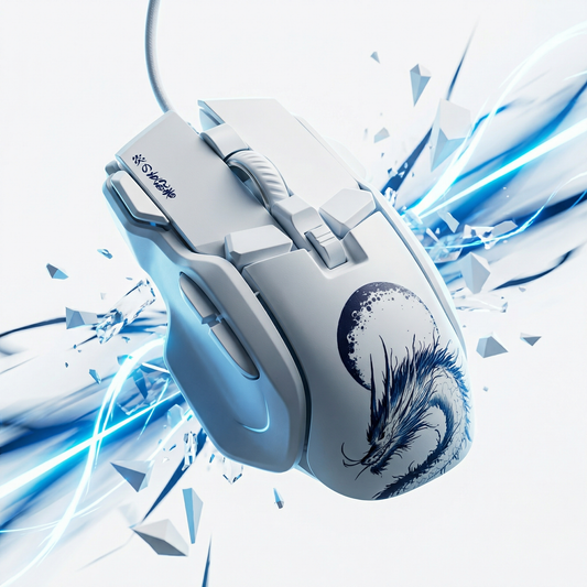 awaken - RGB Wired Gaming Mouse White