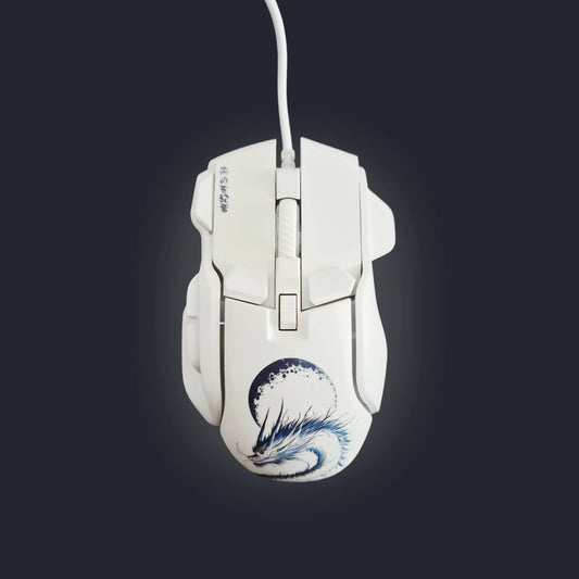 awaken - RGB Wired Gaming Mouse White