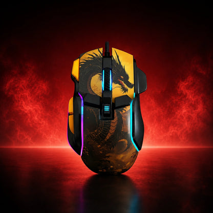 awaken - RGB Wired Gaming Mouse Black