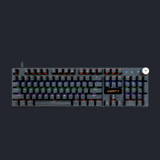 Verity Onyx Mechanical Gaming Keyboard – Best Wired Gaming Keyboard in India