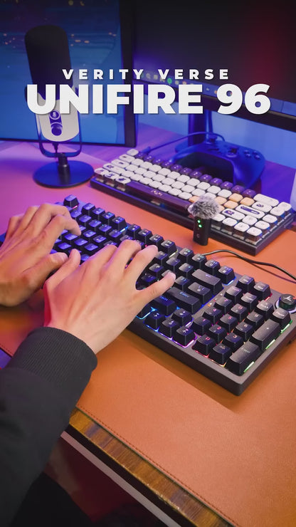 Verity Unifire 96 - Tri-Mode Wireless Mechanical Keyboard in India