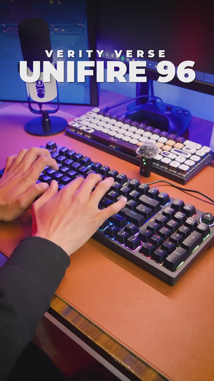 Verity Unifire 96 - Tri-Mode Wireless Mechanical Keyboard in India