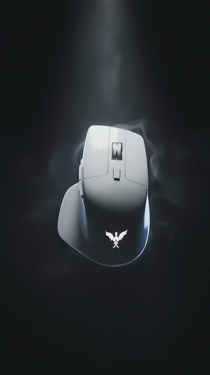 Rest Wireless Gaming Mouse-White