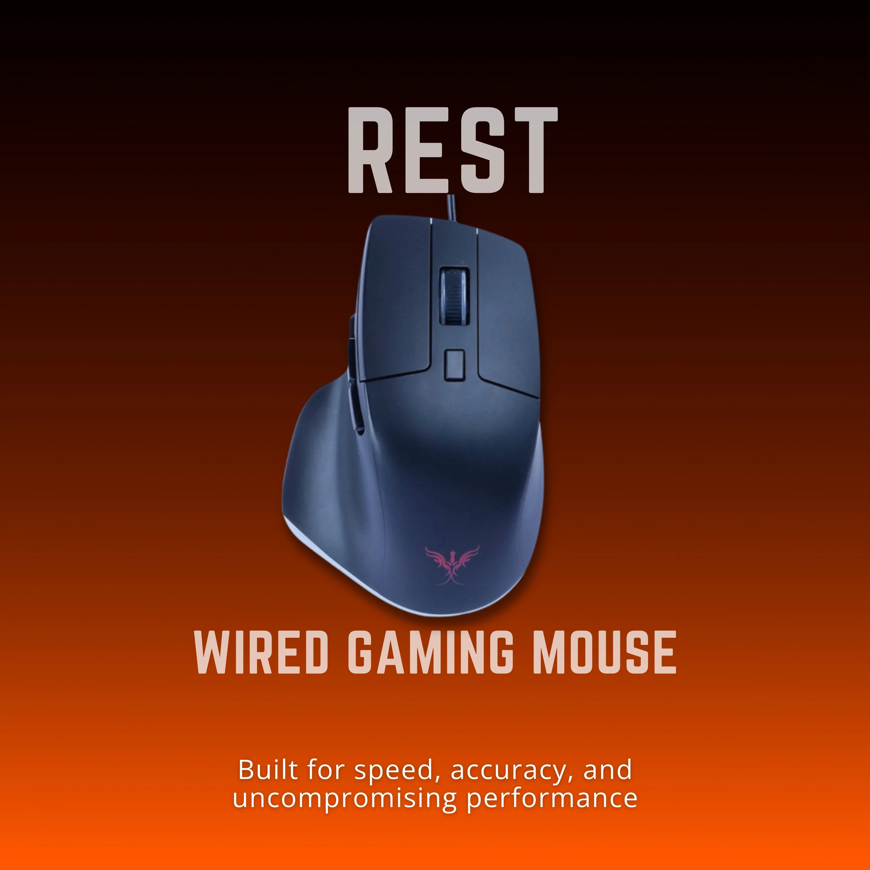 Verity Rest Wired Gaming Mouse